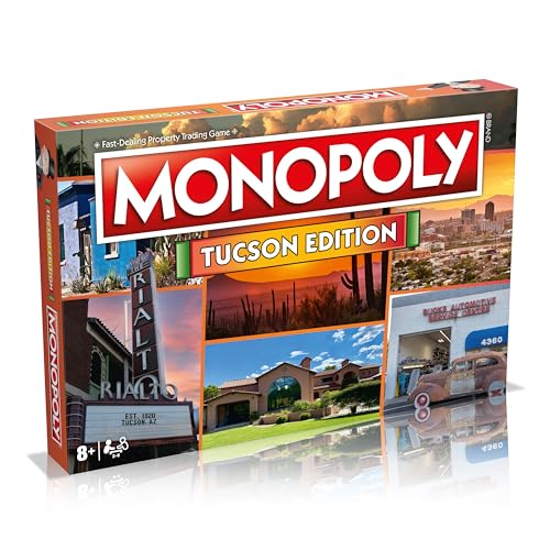 Monopoly Tucson Edition juego de mesa para 2-6 jugadores miniatura 1