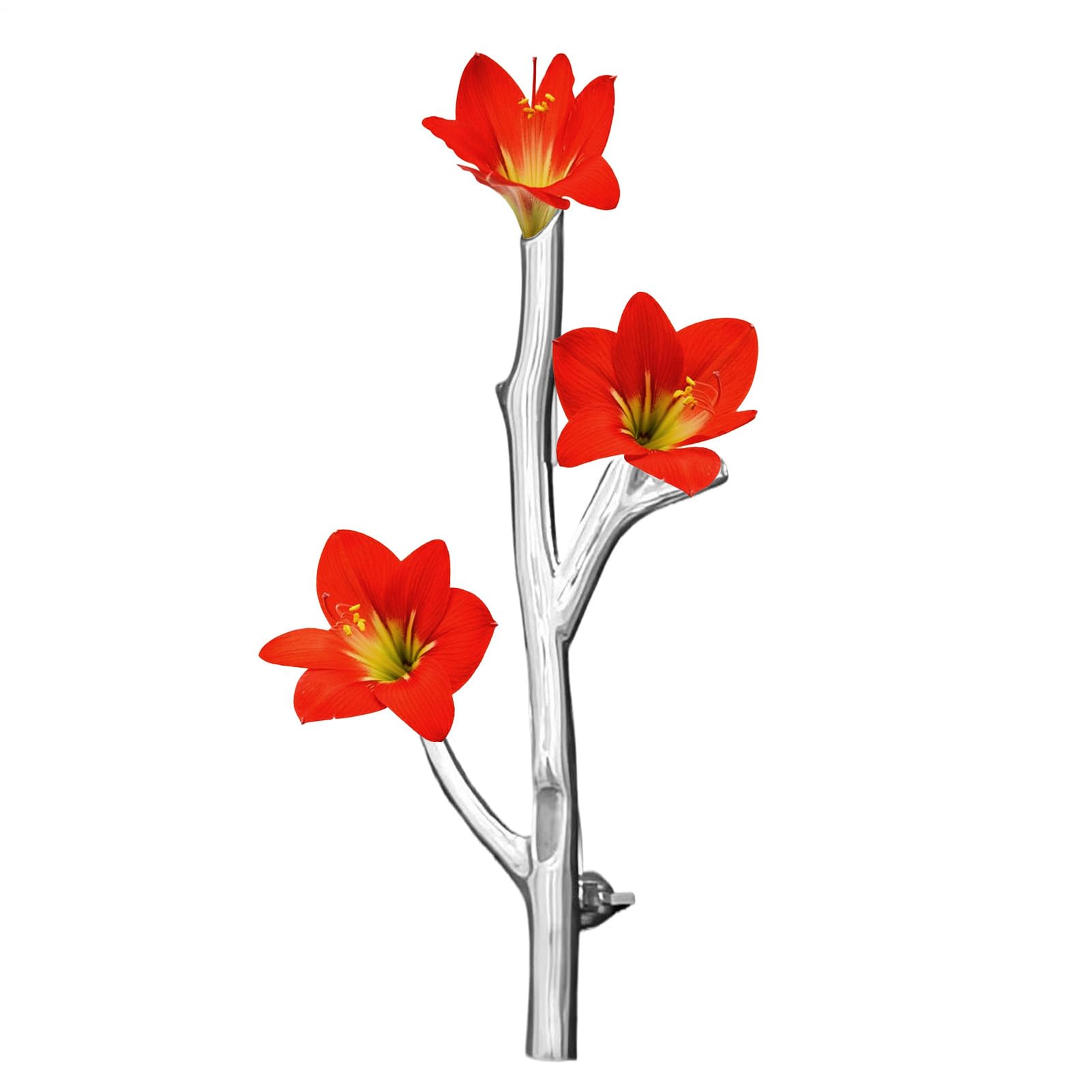 Broche Porta Ramo | Pin para Flores Frescas y Secas con Forma de Rama | Accesorio Elegante para Chaqueta, Sombrero Bolso | Para Bodas, el Día a Día