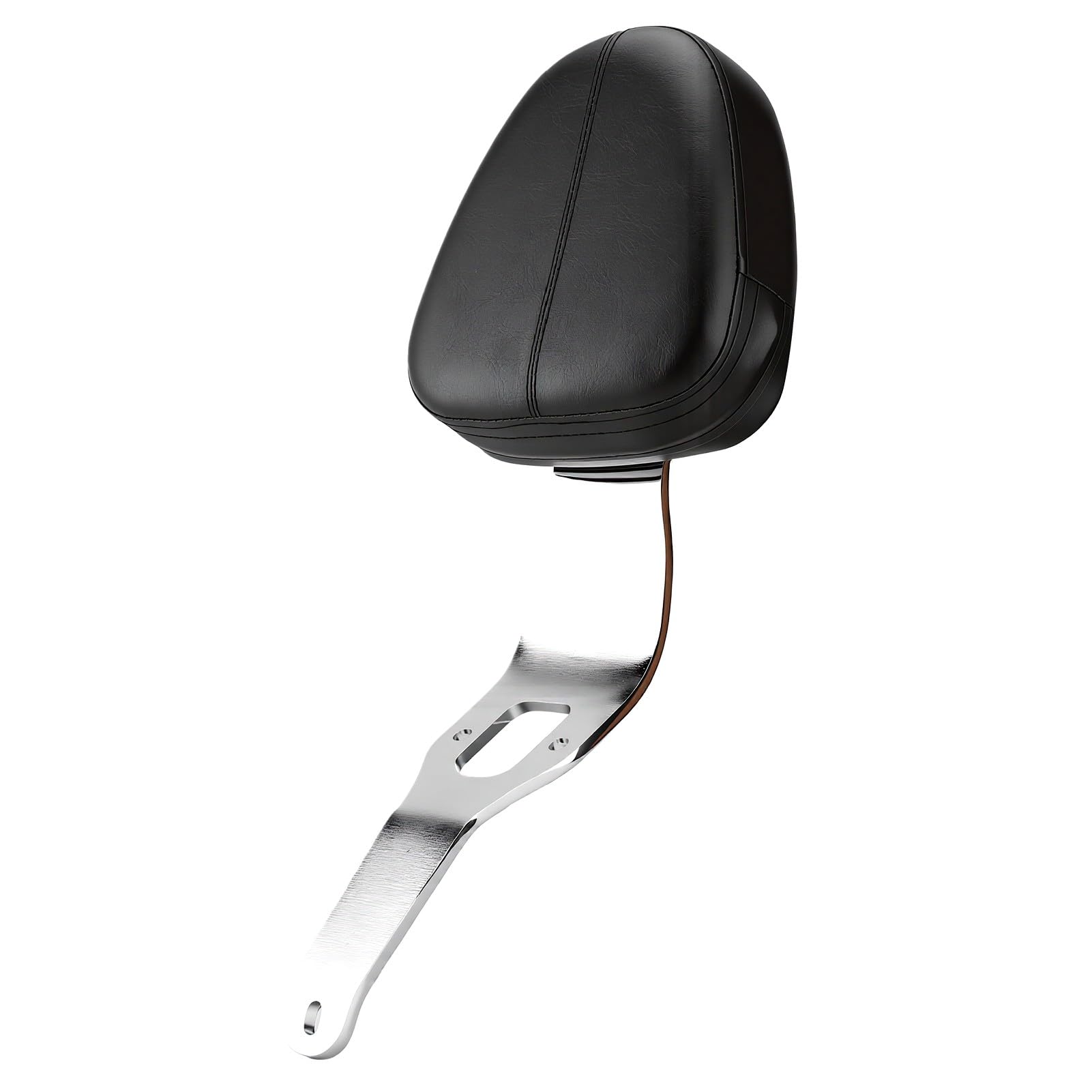 Yctze Motorrad Fahrer Rückenlehne 6mm Eisen Wasserdichtes PU Leder für