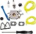 Shnile Carburetor for Craftsman 358.794810 358.794811 Blower Part 590460102 Air Filter Tune up kit