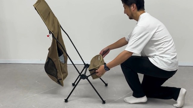 Amazon.co.jp: 【訳あり品】[peace park] ポータブル アルミチェア