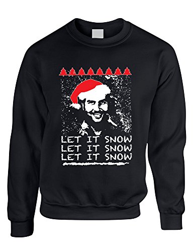 ALLNTRENDS Adult Sweatshirt Let It Snow Ugly Christmas Winter Funny Xmas Top