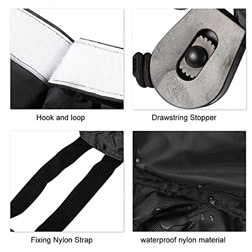 Jupe Jet Réglable Kayak Jupe de Kayak de Pont Couverture Extérieure de Surf de Pont de Bateau de Sports Aquatiques en Nylon Imperméable de Jet Extérieur Accessoires pour Canoë Kayak Surf Kayak - Image 5