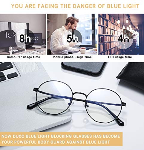 Gafas de filtro de luz azul con protección UV para juegos y PC sin graduar 5