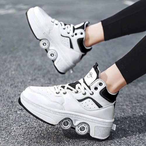 Zapato De Skate, Patines Rollar, Patines En Línea Adultos, Zapato De Ruedas, Patines De Ruedas para Niños, Zapatos De Patines De Ruedas, Patines De Ruedas, Zapato De Patines, 36