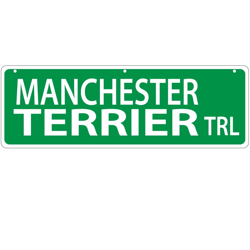 Imagine This Manchester Terrier Street Sign