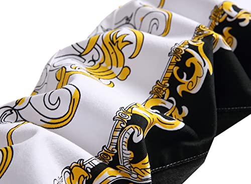 Mens Printed Jeans - Premium Jeans for Men Slim Fit - Skinny Stretch Denim Printed Pants for Men4