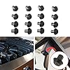 Pack of 16 WB2K101 Rubber Feet Gas Range Stovetop Grate Feet Replacement Compatible with G-E Ken-More, 𝟯/𝟭𝟲" 𝗛𝗼𝗹𝗲 Gas Stove Top Cooktop Burner Grates Replaces WB02T10461 AP2622260 PS241358 #3