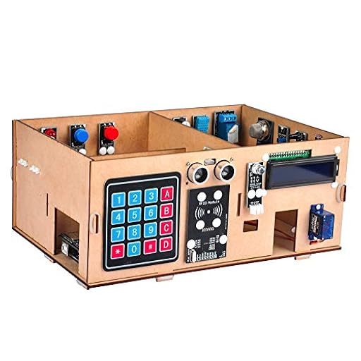 OSOYOO IoT Wooden House Learner Kit for Arduino MEGA2560 | STEM Set for Learning Internet of Things, Mechanical Building, Electrical Engineering, How to Code | Educational Coding for Kids Teens Adults | Ya disponible en tu tienda friki favorita! En mundofriki.es!