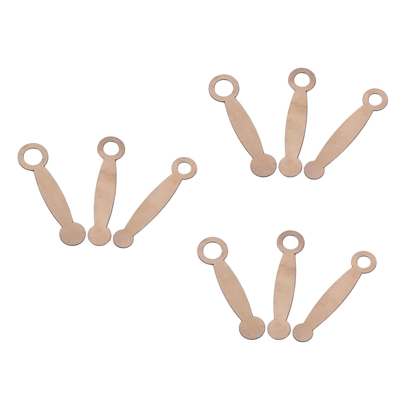 ibasenice 9piezas Herramienta De De Anillos De Nivelación Inoxidable Para Flauta y Clarinetes De De Instalar y Usar Accesorios De Reparación Para Instrumentos