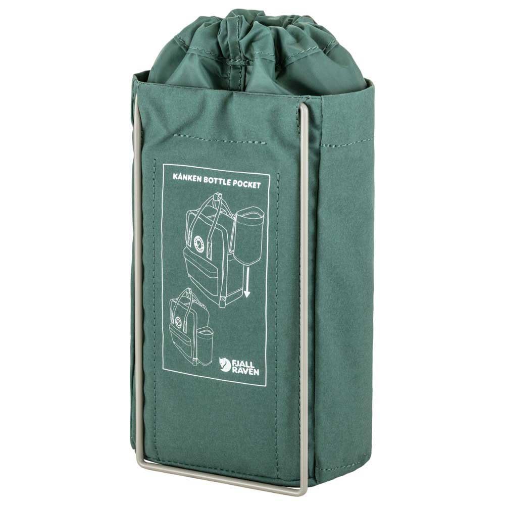 Fjallraven 23793-664 Kånken Kieszonkowy uchwyt na butelkę Unisex Frost Green rozmiar 1 rozmiar