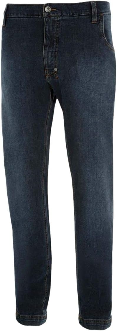 Jeans stretch pour homme-Turquoise-M