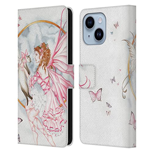 Coque iPhone 14 Plus portefeuille cuir Nene Thomas protection intégrale fées étui rabat
