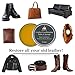 Gents Mink Oil Leather Conditioning Balm with Beeswax – Leather Conditioner and Cleaner for Boots, Shoes, Jackets, Bags & More – Waterproofs & Restores Leather – All-Natural Formula – 5oz with Sponge