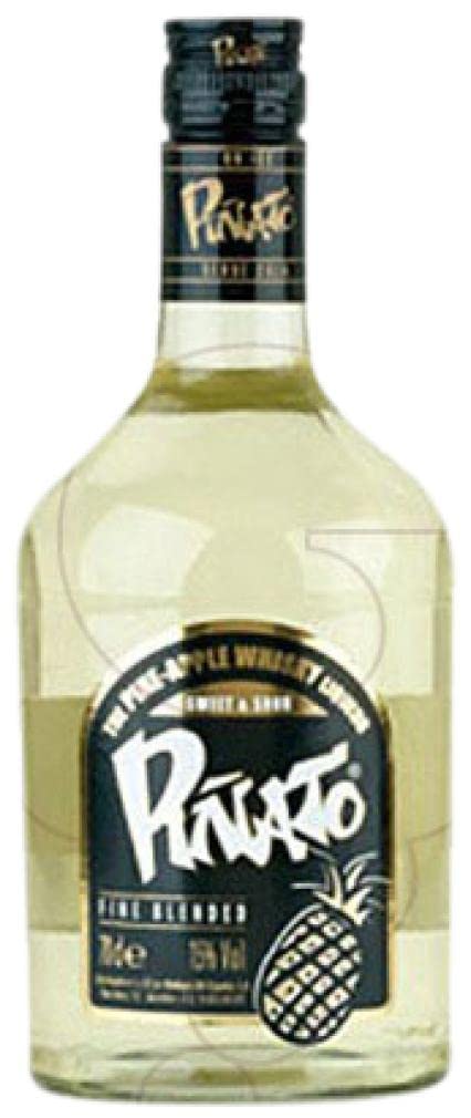 3 × Licores Piñato Pineapple Licor de Whisky (Caja de 3 Botellas de 70 cl)