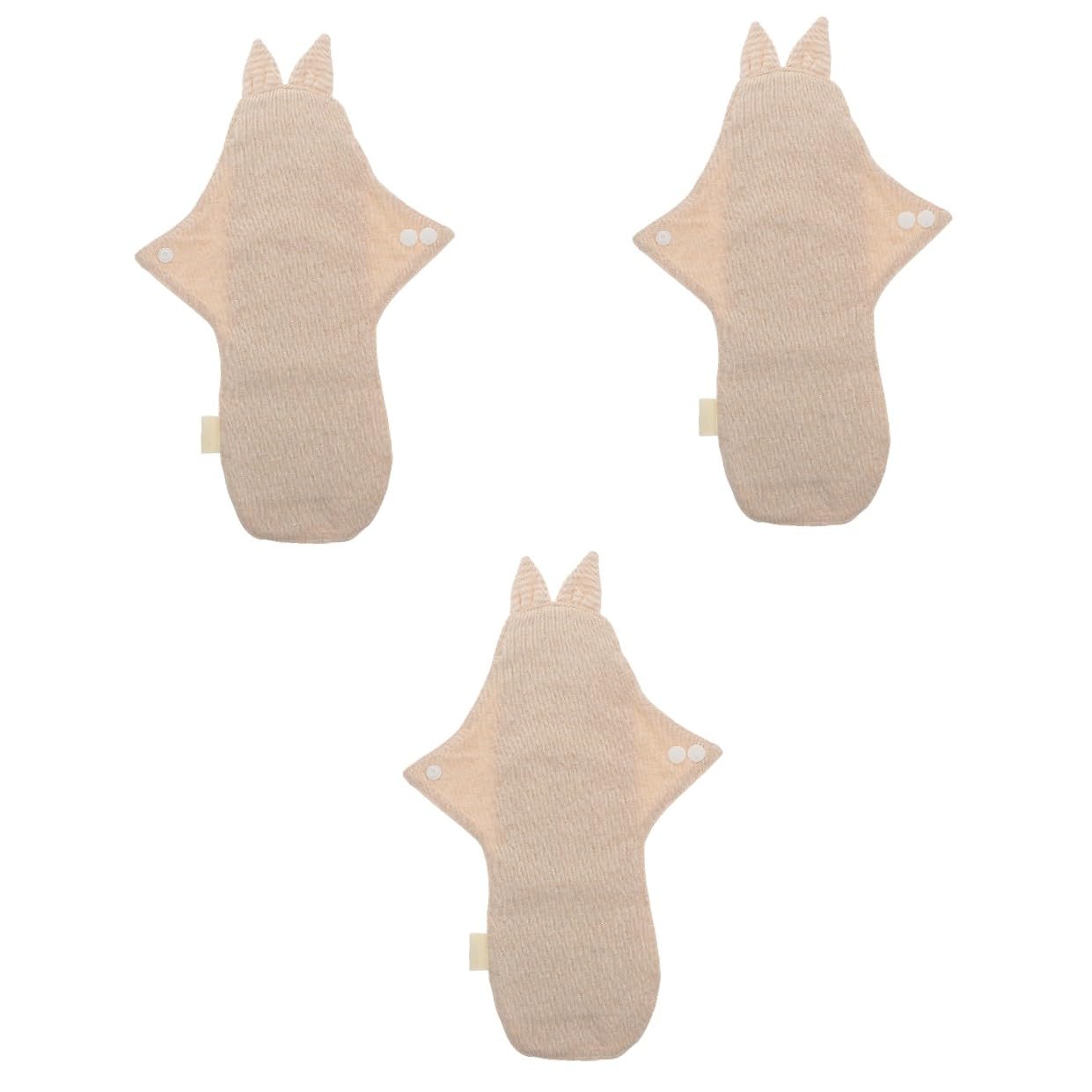 MAGICLULU 3 Pezzi Assorbenti Mestruali Lavabili Riutilizzabili in Materiali Traspiranti Per Le Donne Per Il Viaggio