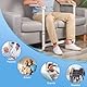 NIdreamCE Aufstehhilfe Sofa – Höhenverstellbare Stehhilfe mit Polstergriff für Senioren, mobiler Haltegriff für Couch und Sessel, rutschfeste Transferhilfe (Grau)