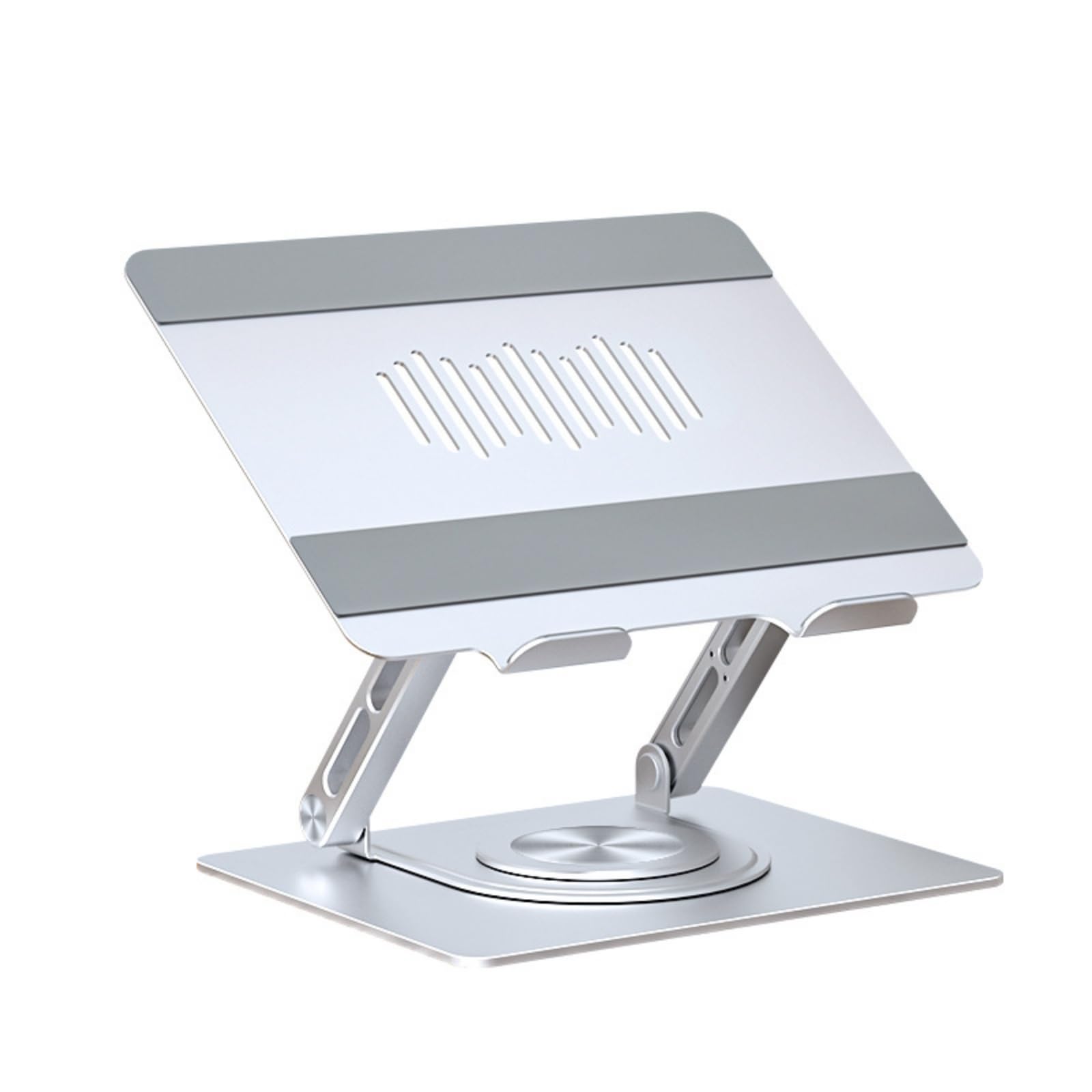Supporto Computer Portatile Regolabile Supporto Laptop da Scrivania Pieghevole Rialzo Computer Portatile per Professionisti, Studenti, Lavoro Agile, E19s-rotatable