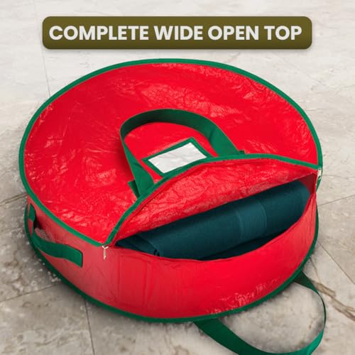 image for Handy Laundry Wreath Storage Bag 24