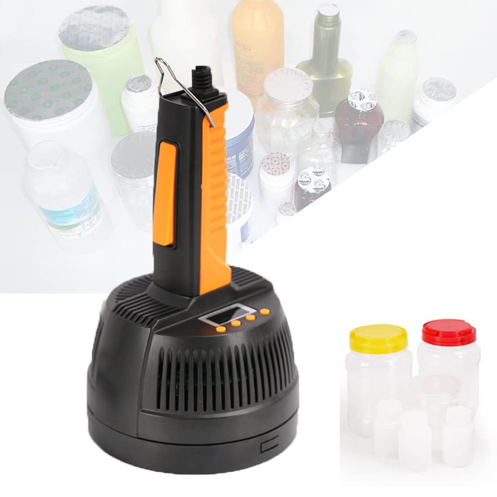 Eiwitany Electromagnetic Induction Bottle Sealer with Adjust Power and Time, Aluminum Foil Capping for Plastic and Glass Bottle Caps (20~120mm)