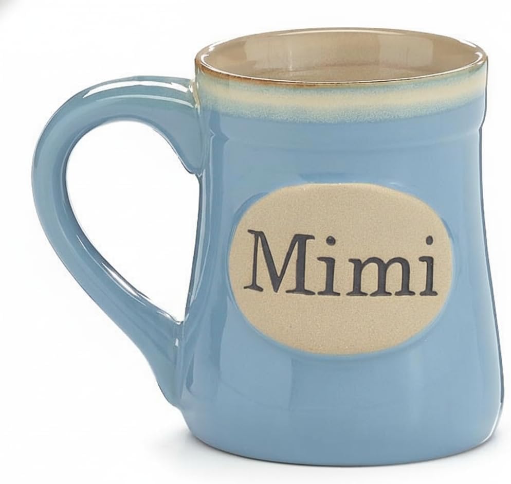 burton + BURTON Mimi "Message in a Box" 18oz Coffee Mug – Floral Mother’s Day Gift for Mimi/Grandma with Decorative Gift Box