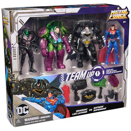Dc Metal Force Heros Vs Vilains Battle Pack Dc Metal Force - vue 10