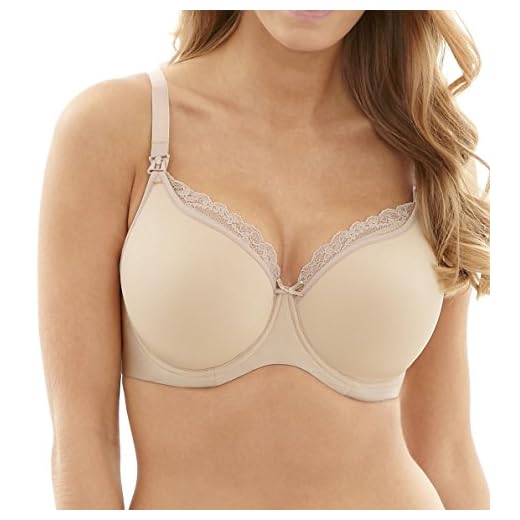 Panache Damen Eleanor Nursing Schwangerschafts-BH, Latte, 60F