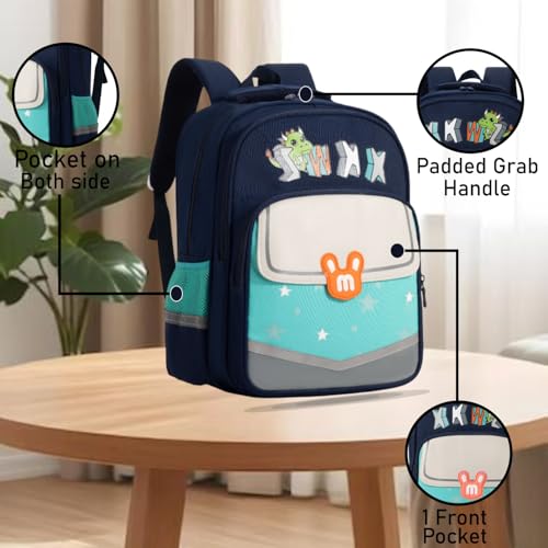 Image of Tinytot 22 Litre 17-Inch Waterproof Large School Bag for Boys & Girls, Kids School Bag, School Backpack for Girls and Boys, for Kids, Ideal for Children