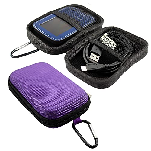 caseroxx Blood Glucose Meter Hard Case Suitable for Freestyle Libre 1/2 / Insulinx / 14 Day in Purple, Diabetic Storage case - Image 4
