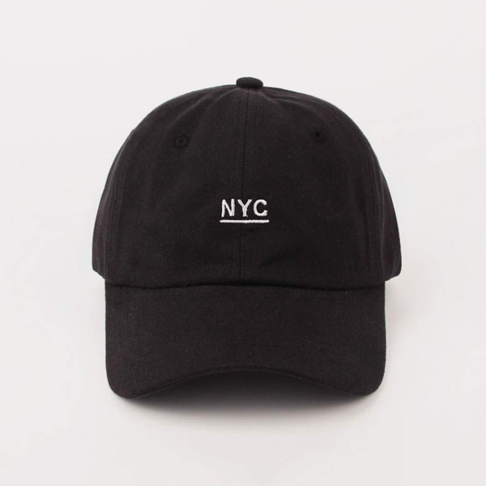 Fiashy 100% Cotton Leisure Fashion Trend Breathable Wild Spring Summer Autumn Men Ms Adjustable Outdoor Street Tourism Student Couple Baseball Cap Visor Hat