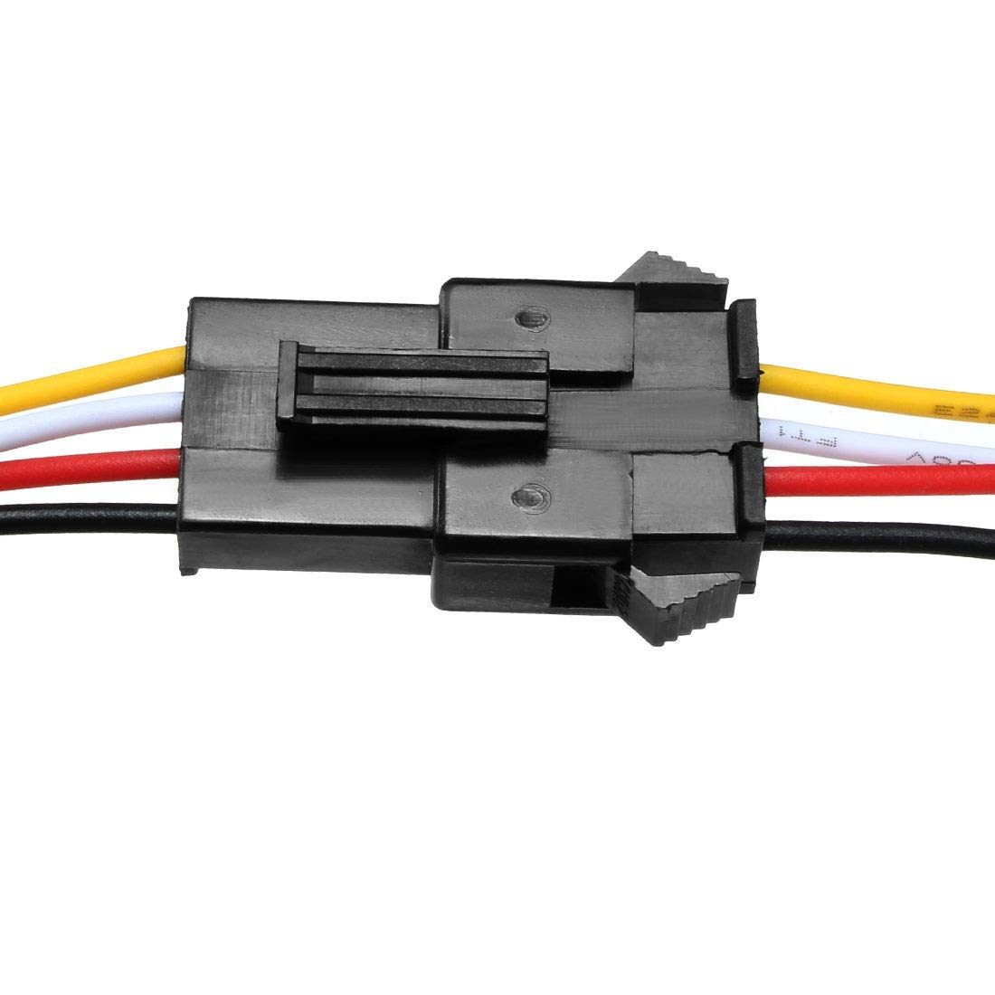 10 Set Connettori SM 4 Pin Maschio Femmina – Filo 22AWG 20cm – Passo 2.54mm