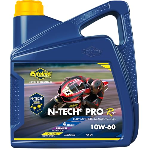 Putoline N-Tech Pro R 10W-60 lubrifiant synthétique pour protection moteur maximale 4L