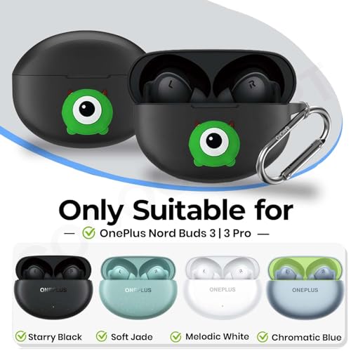Image of Silicone Case Cover Compatible for OnePlus Nord Buds 3 | 3 Pro (MrQ)