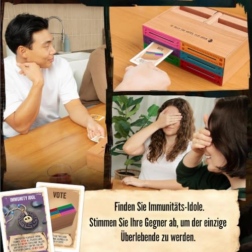 Exploding Kittens: Survivor The Tribe Has Spoken, 3-6 Players, Ages 8+ – Ansicht 5