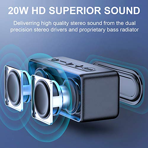 Bluetooth Speakers, ZoeeTree S1Pro Speaker Bluetooth Wireless with 20W HD Sound 