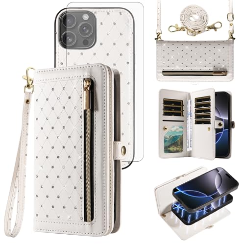 Étui iPhone 12 Pro Max avec fermeture éclair et coque magnétique
