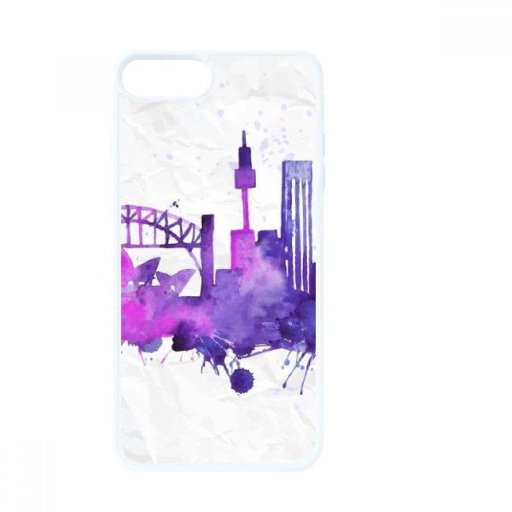 Coque iPhone SE 2 Sydney idée cadeau blanc souvenir Australie - 4
