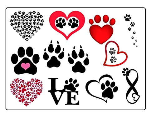 Photo de Chihuahua dog paw c2 Tatouages temporaires
