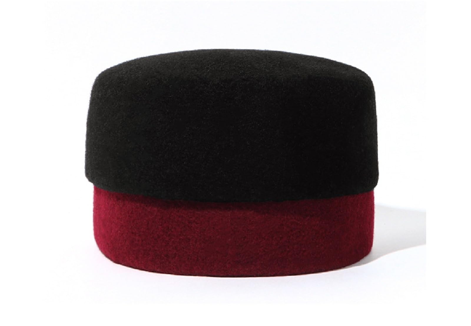 Sombrero de oración para hombre, estilo fedora islámico, 58-60 cm, color negro