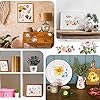 BBTO 12 Sheets Rub on Transfers for Crafts and Furniture Rub on Transfer Stickers Decals for Wood DIY Paper Home Decor, 5.5 x 5.7 Inch(Floral Style) #5