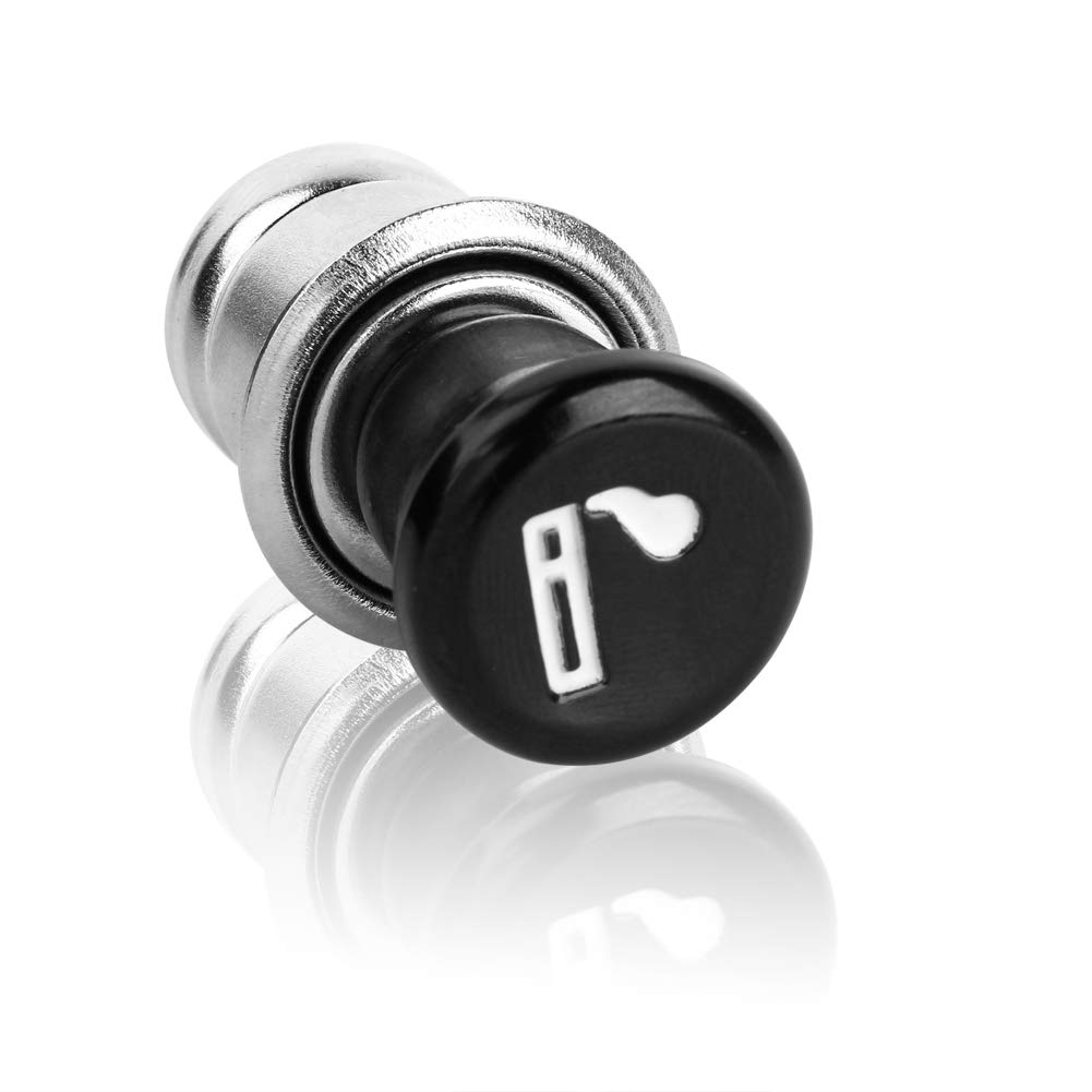 Zapalniczka Samochodowa 12V 20mm Samochód Auto Wtyczka Zasilania Gniazdo Wyjściowe Automatyczna Zapalniczka Przycisk Zapalniczki Ciężarówka Przyczepa Pojazd Element Zapalniczki Samochodowej Gniazdo
