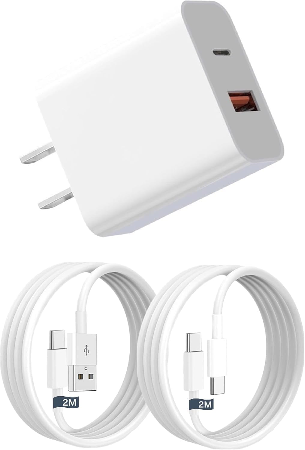 Amazon | タイプc 充電器 USB Type-C 充電器 PD20W急速充電対応 USB-A