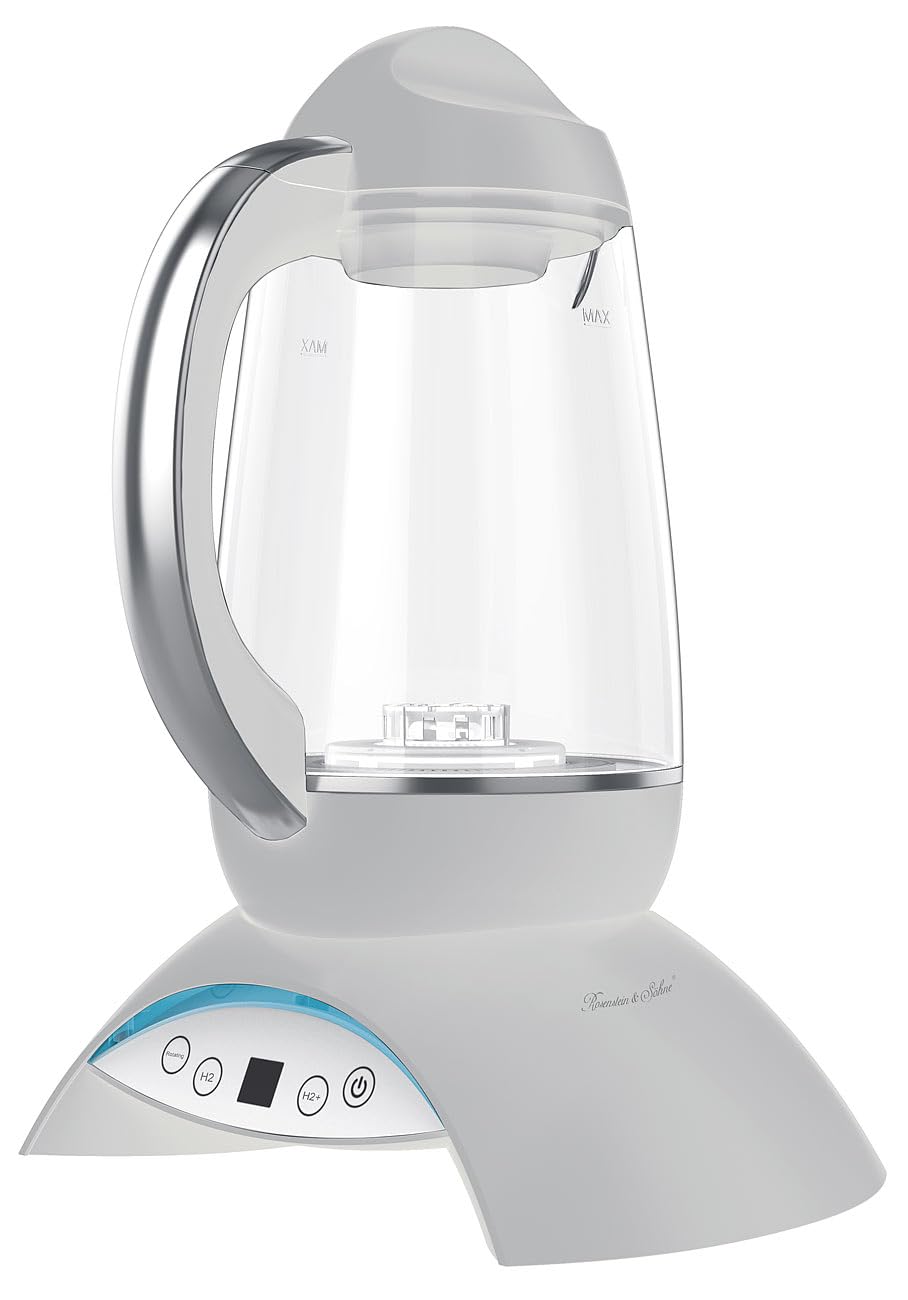 Rosenstein & Söhne Wasserstoff-Ionisator 2 Liter LCD-Display 2 Stufen Wasseraufbereitung