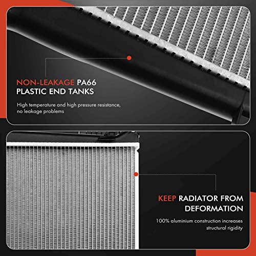 A-Premium Engine Coolant Radiator Assembly Compatible with Hyundai Tucson 2016-2021 2.0L 2.4L & Kia Sportage 2017-2021 2.4L FWD by A-premium - Image 5