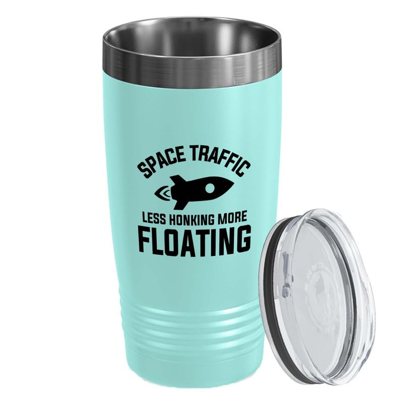 Rocket Science Teal Edition Viking Tumbler 20oz - Space traffic - Spacecraft Aeronautics Aviation Aircraft Engineering Aerodynamics Technician space lover outer space