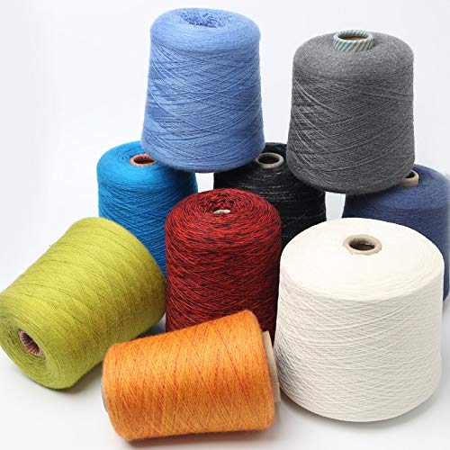 LiuliuBull Merino Handwolle Light Blue 500g – Bild 4