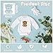 50Pcs 4 Inch Baby Shower Stencils for Painting Onesie Decorating Kit Fabric Stencil Reusable Templates for Painting on Onesies Shoes Bibs Clothes Cookie Bodysuit (50 pcs)