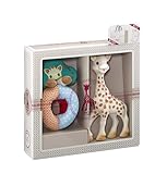 Material resistente Sophie La Girafe 000002 - Mi primer set y sonajero Sense & Soft