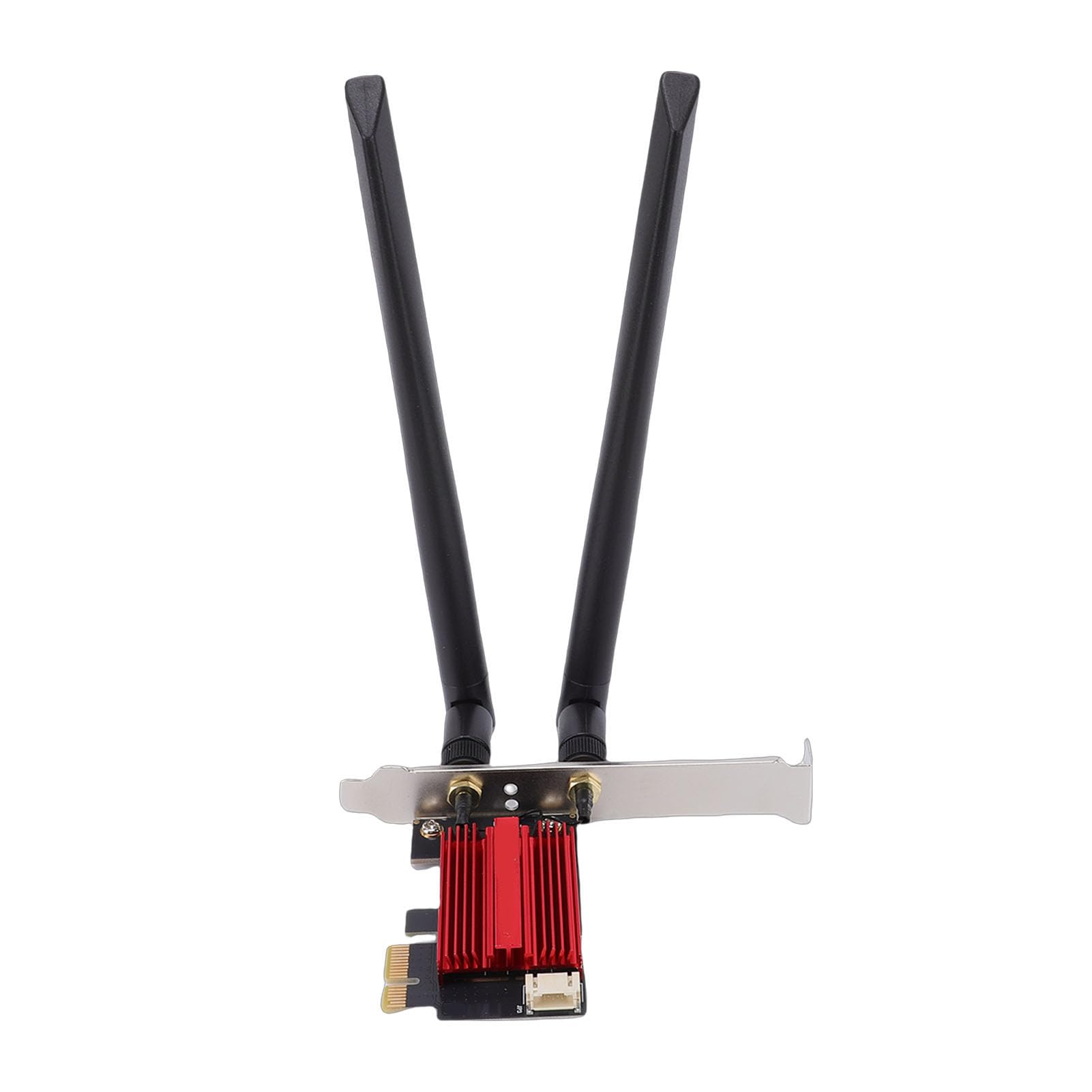 Scheda Wireless WiFi 7 PCIe, Scheda di Rete Tripla Banda per PC Desktop, Adattatore di Rete Bluetooth 5.4 con velocità 6400Mbps e Doppia Antenna 8dBi, Ideale per Reti 10/11