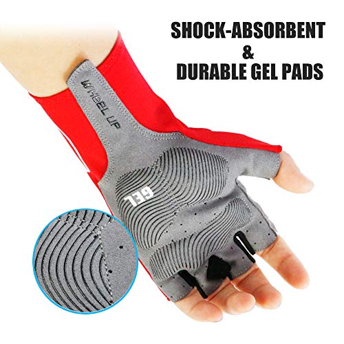 Luvas de Ciclismo, Romacci Luvas de ciclismo Homens Mulheres Luvas de bicicleta Luvas esportivas de